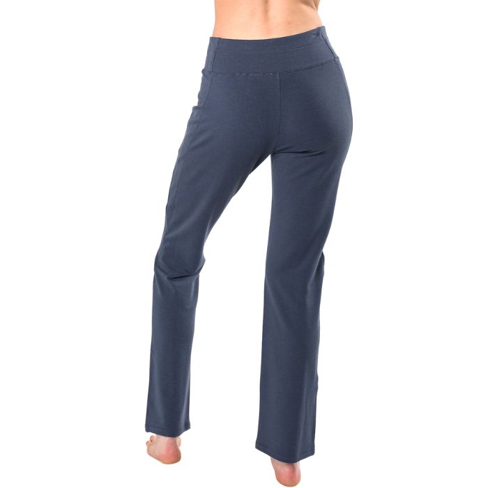 anchor blue emory pants back view bottoms on model