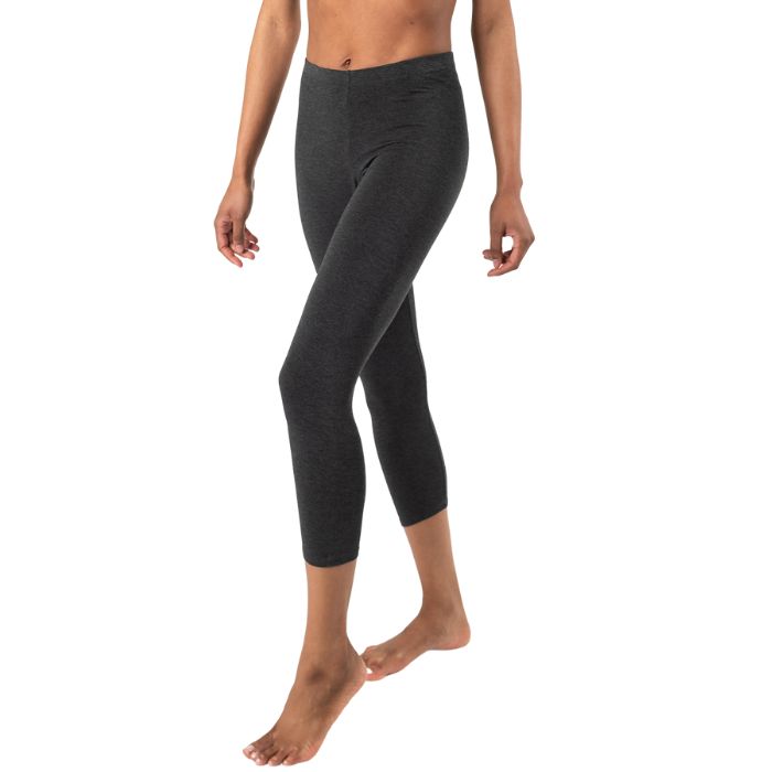 Suri Capri Leggings Charcoal Grey
