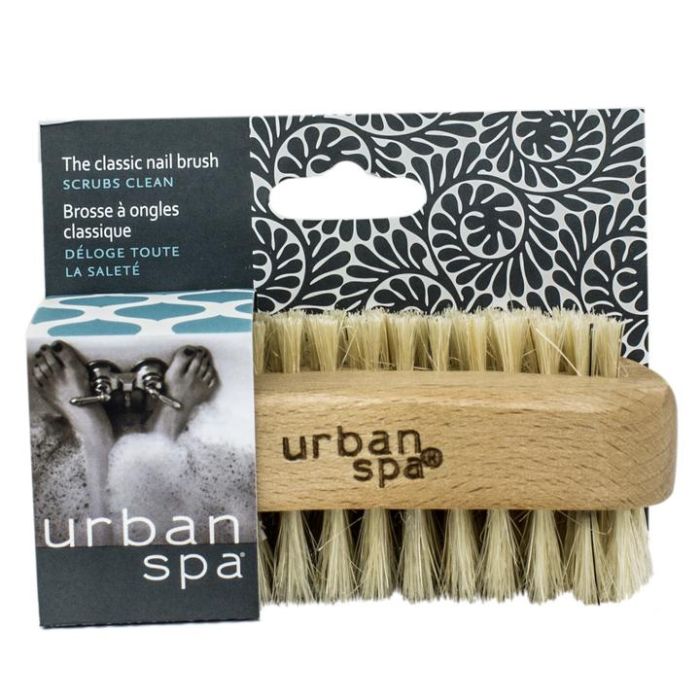 front view of the classic nail brush in package