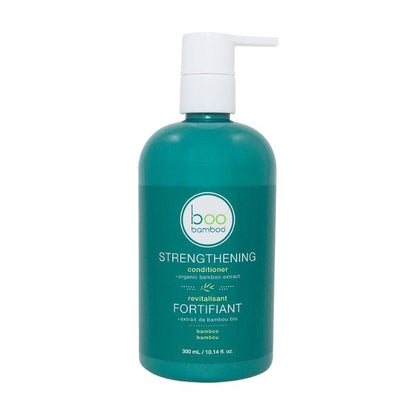 Strengthening conditioner front view of 300ml bottle with pump.