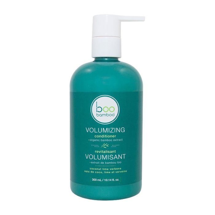 Volumizing conditioner front view of 300ml bottle with pump.