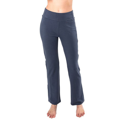 anchor blue emory pants front view bottoms on model